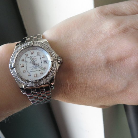 BREITLING COCKPIT Diamond Ladies Watch - Picture 6 of 15